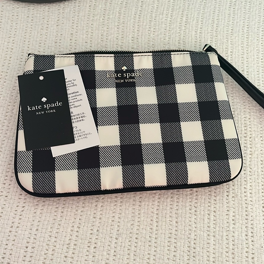 NWT Kate Spade medium wrist pouch